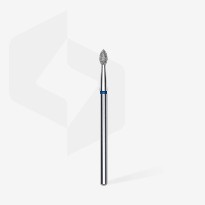 Embout Manucure STALEKS Diamond Nail Drill Bit, "BUD", Blue, Head Diameter 2.5 Mm