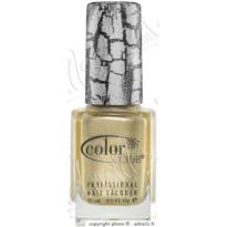 Vernis  ongles FRACTURED Tattered in Gold #FX01 Effet craquel COLOR CLUB 