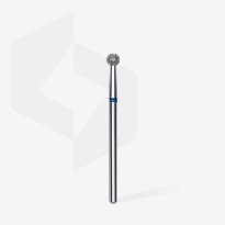 Embout Manucure STALEKS Diamond Nail Drill Bit, "Ball", Blue, Head Diameter 3.5 Mm