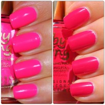 VERNIS A ONGLES CHANGE AU SOLEIL #PRETTY IN PINK RUBY WING