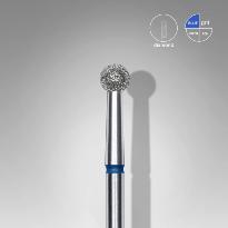 Lot de 10 Embouts Manucure STALEKS Diamond Nail Drill Bit, "Ball", Blue, Head Diameter 3.5 Mm