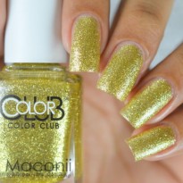 VERNIS A ONGLES SEMI PERMANENT GOLD GLITTER #780 COLOR CLUB