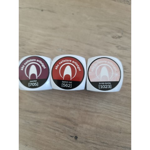Lot de 6 Gel UV Couleur  ABC Nailstore artistgel LOT #12  TikTok