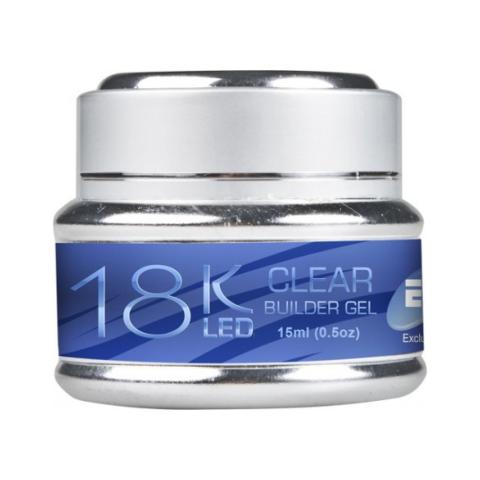 Gel UV / LED BUILDER CLEAR 18K EF Exclusive 15ml