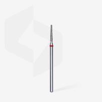 Embout Manucure STALEKS Diamond Nail Drill Bit, FRUSTUM, Red, Head Diameter 1.6 Mm