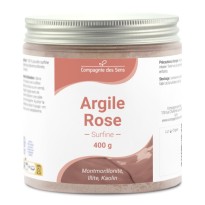 ARGILE Rose Montmorillonite - Poudre surfine pot de 400 gr 