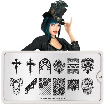 Plaque MOYOU Collection GOTHIC 03
