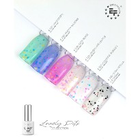 Collection LOVELY DOTS 6 VSP GELme ONE Coat UV/LED Hybrid ESN 8ml Vernis Semi-Permanent Sans HEMA ni TPO  