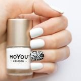 VERNIS STAMPING WHITE KNIGHT 15ml  MOYOU