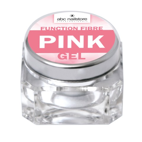 GEL UV FIBRE PINK 15gr ABC NAILSTORE