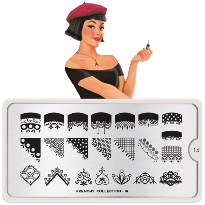 Plaque MOYOU Collection FRENCHY 14