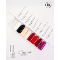 VSP GELme ONE Coat UV/LED Hybrid ESN 8ml Vernis Semi-Permanent #304  SCARLET RED Couvrance Totale Sans HEMA ni TPO CLASSIC Collection 