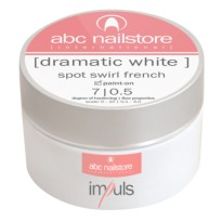 Gel UV DRAMATIC WHITE ABC NAILSTORE 15ml