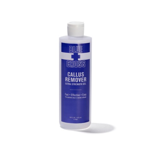 CALLUS REMOVER BLUE CROSS 473 ML Gel Extra Fort contre les callositées