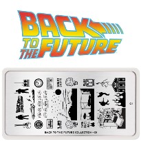 Plaque MOYOU Collection BACK TO THE FUTURE  01
