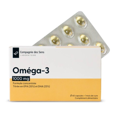Oméga 3 - formule concentrée en EPA DHA - 1 mois de cure intensive