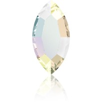 NAVETTE  4,0X 2,0 CRYSTAL AB  SWAROVSKI 