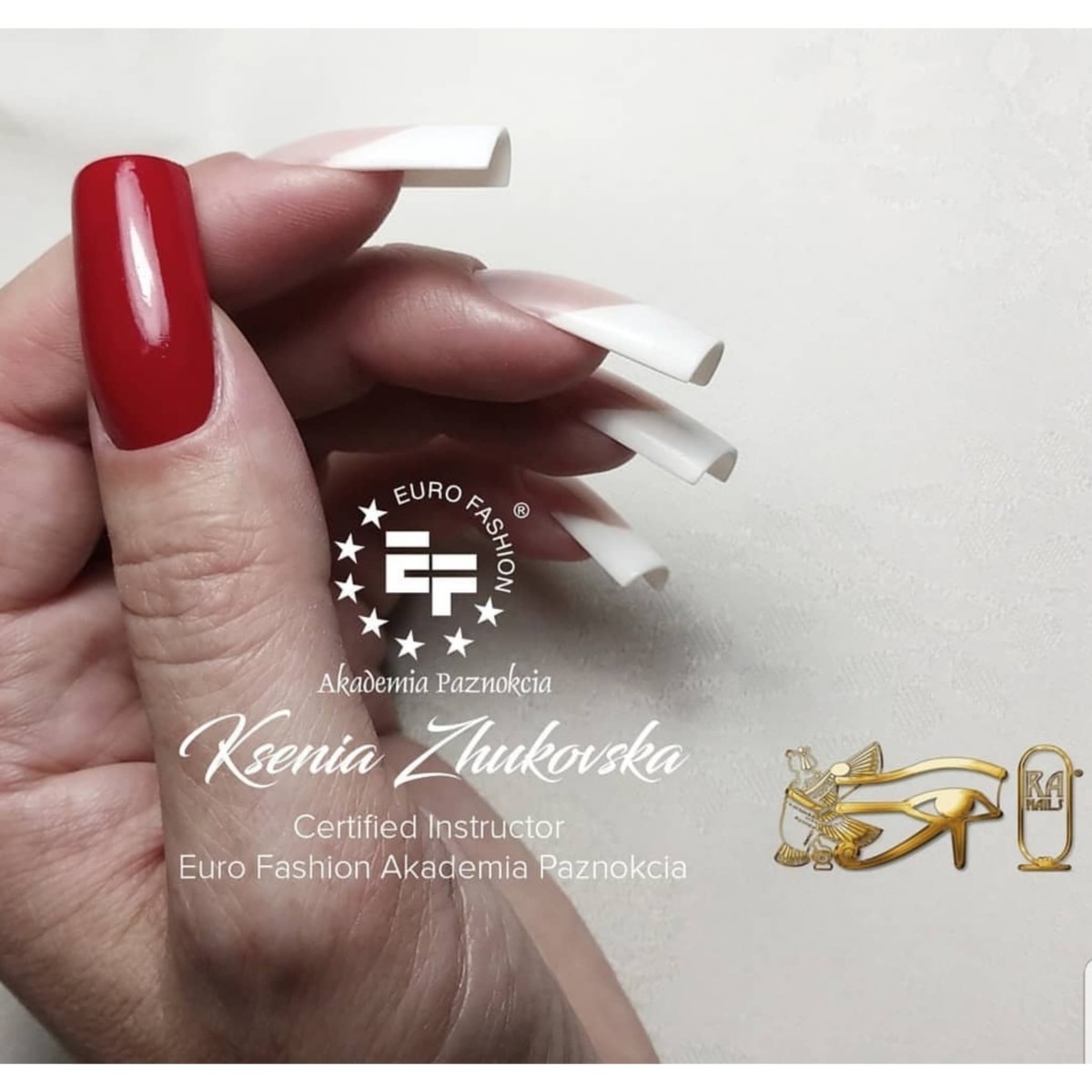 FORMATION MASTERCLASS by Ksénia ZHUKOVSKA , Correction de l\u0027ongle Lundi 28 JANVIER 2019