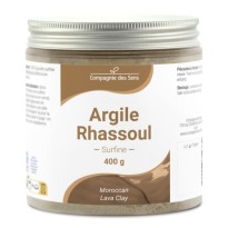 ARGILE  Rhassoul - Poudre surfine pot de 400 gr 