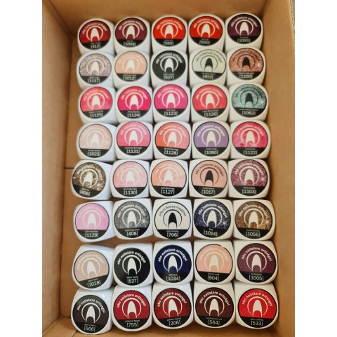 Lot de 50 Gel UV Couleur  ABC Nailstore artistgel LOT #3  TikTok