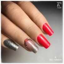 Gel UV Couleur NEON RED ROADSTERIT  Bohemian #50 ABC NAILSTORE