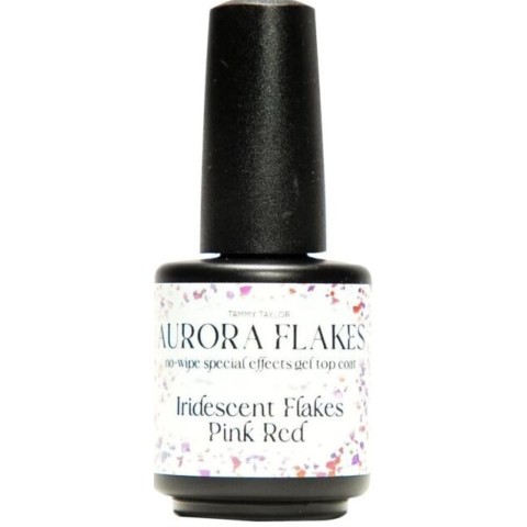 FINITION AURORA FLAKES PINK RED TAMMY TAYLOR TOP COAT