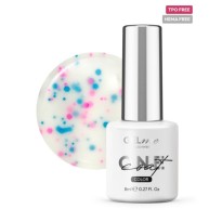 VSP GELme ONE Coat UV/LED Hybrid ESN 8ml Vernis Semi-Permanent #327 Colorful Bubbles  Couvrance Totale Sans HEMA ni TPO  Collection LOVELY DOTS