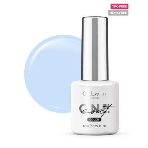 VSP GELme ONE Coat UV/LED Hybrid ESN 8ml Vernis Semi-Permanent #315 Blue Clue  Couvrance Totale Sans HEMA ni TPO  Collection PASTEL DREAM TEAM