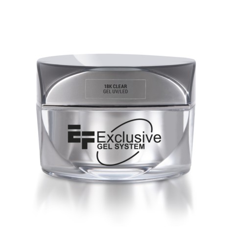 Gel UV / LED BUILDER CLEAR 18K EF Exclusive 50ml