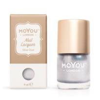 VERNIS STAMPING SILVER DUST  MOYOU
