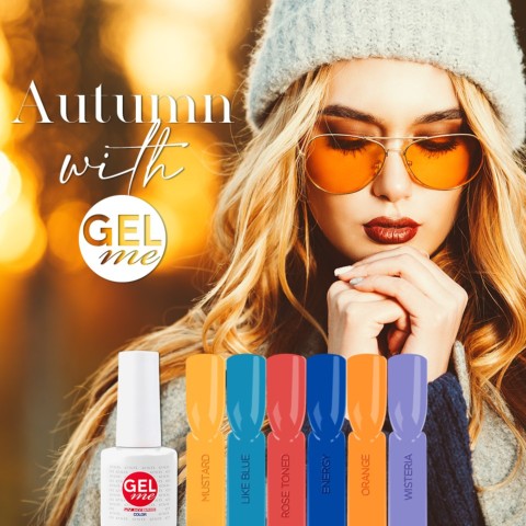 KIT DE 6 VERNIS SEMI PERMANENTS  Collection AUTUMN WITH GEL ME