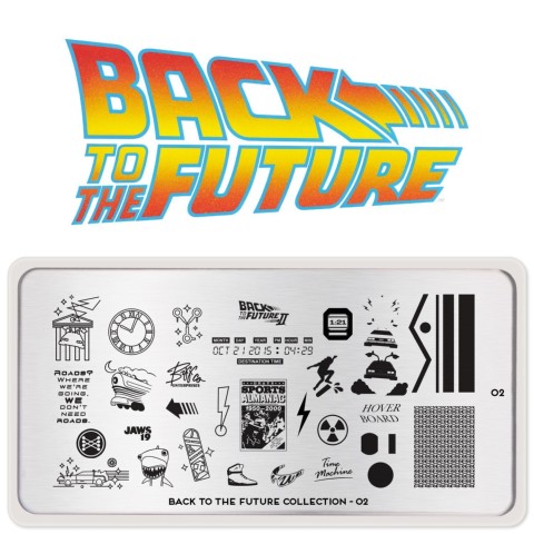 Plaque MOYOU Collection BACK TO THE FUTURE  02