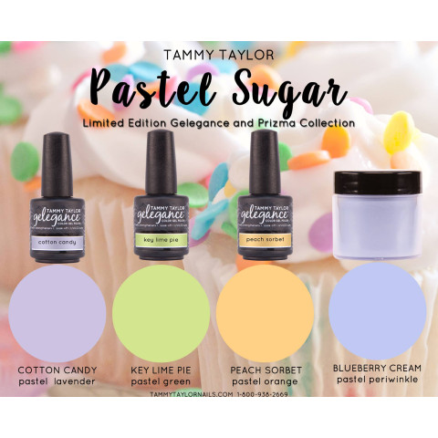 VERNIS SEMI PERMANENT KEY LIME PIE #COLLECTION PASTEL SUGAR TAMMY TAYLOR