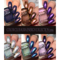 VERNIS COLOR CLUB ALL CHARGED UP Collection AURA ENERGY