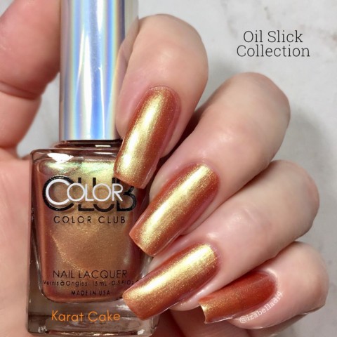 VERNIS SEMI PERMANENT EFFET 3-CHROME KARAT CAKE #1203 COLOR CLUB 