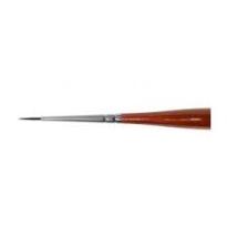 Pinceau de détail DB13R1 SQUIRREL #Roubloff Round Brush Dark Red