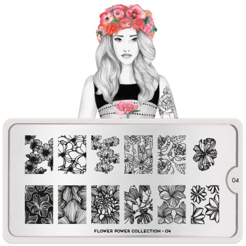 Plaque MOYOU Collection FLOWER POWER 04
