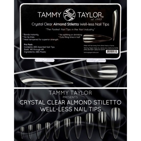 Capsules TRANSPARENTE ALMOND STILETTO Tammy Taylor