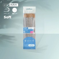 Kit de 10 Limes SMART-20  STALEKS sur sa base bois  grain 150 jetables PapmAm Files (Soft Foam Layer) 