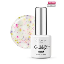 VSP GELme ONE Coat UV/LED Hybrid ESN 8ml Vernis Semi-Permanent #328 Chocolate Lentils  Couvrance Totale Sans HEMA ni TPO  Collection LOVELY DOTS