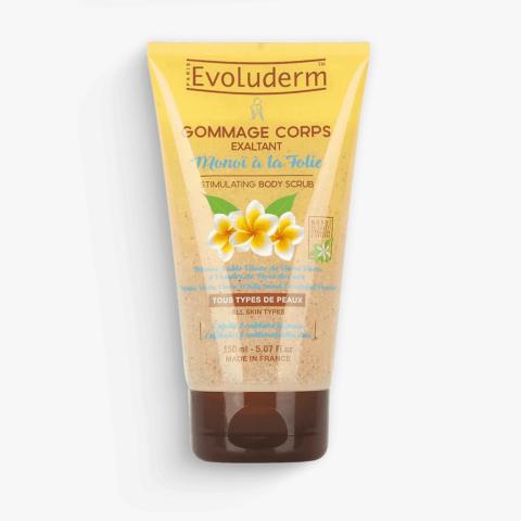 Gommage Corps Exaltant Monoï à la Folie 150ml Evoluderm
