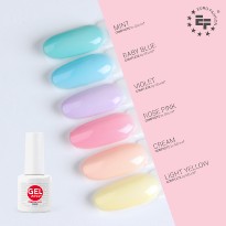 RUBBER BASE COMPLETE SYSTEME BABY BLUE VERNIS SEMI PERMANENT GEL ME