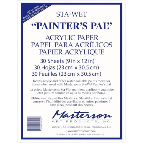 RECHARGE DE PAPIER POUR LA PALETTE #STA-WET HANDY MASTERSON