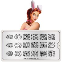 Plaque MOYOU Collection FESTIVE 59 #EASTER - PAQUES