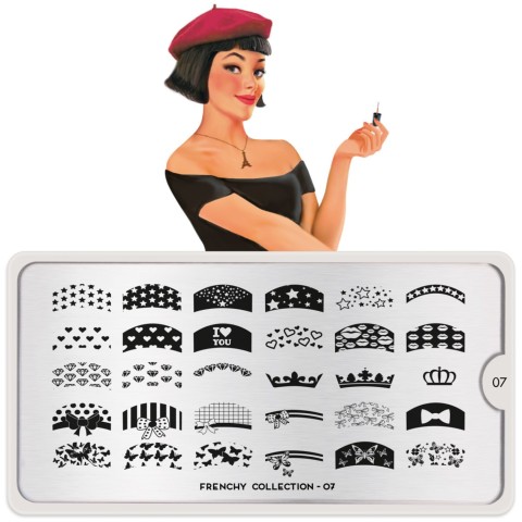 Plaque MOYOU Collection FRENCHY 07