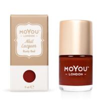 VERNIS STAMPING RUSTY RED  9ml  MOYOU