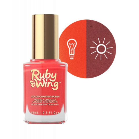 VERNIS A ONGLES CHANGE AU SOLEIL #SALOON SWEETHEART RUBY WING