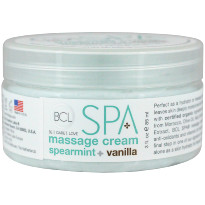 CREME DE MASSAGE BCL #Massage Cream Menthe verte + Vanille (3oz - 85gr)