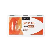 SOFT GEL TIPS SHORT ALMOND IBD capsules  pour poses américaines