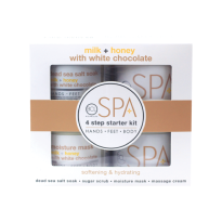 KIT 4 TAPES MILK + HONEY WITH WHITE CHOCOLATE BCL - FORMAT CABINE